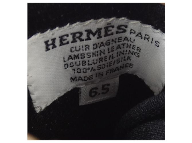 Braune Warme Handschuhe von Hermès - Ansicht 3