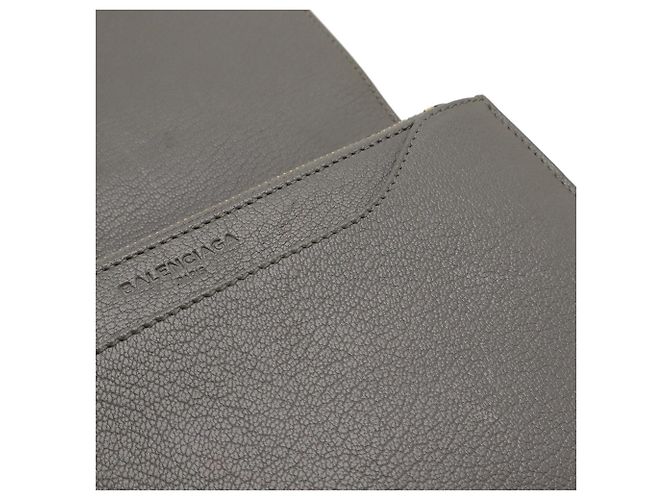 Pochette Borsa a Spalla Balenciaga Classic Metallic Edge Chain Marrone - vista 10