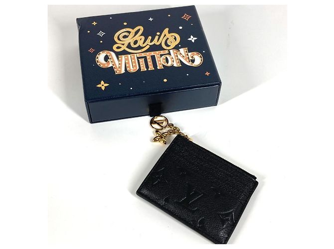 Estuche para tarjetas Monogram Empreinte Louis Vuitton Negro - vista 10