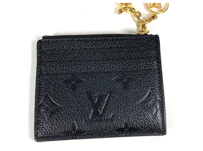Estuche para tarjetas Monogram Empreinte Louis Vuitton Negro - vista 2