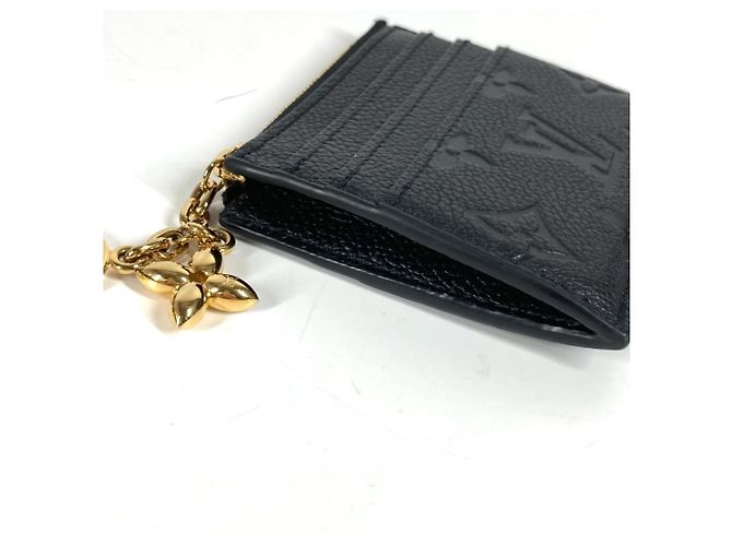 Estuche para tarjetas Monogram Empreinte Louis Vuitton Negro - vista 5