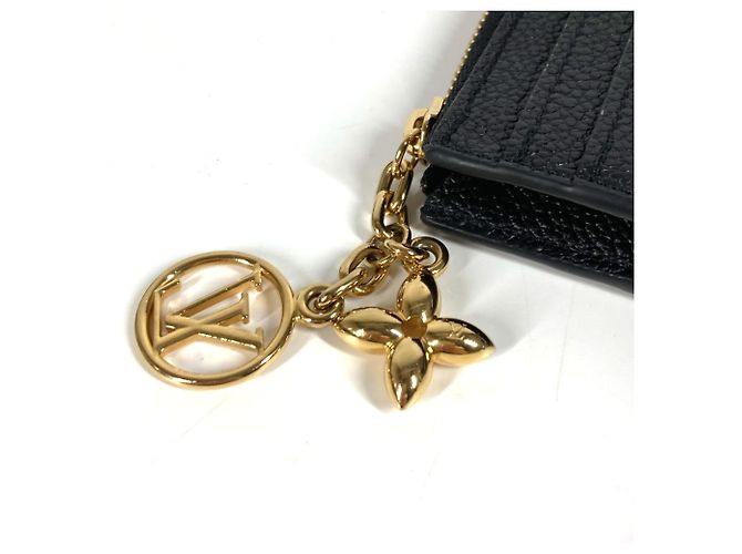 Estuche para tarjetas Monogram Empreinte Louis Vuitton Negro - vista 6
