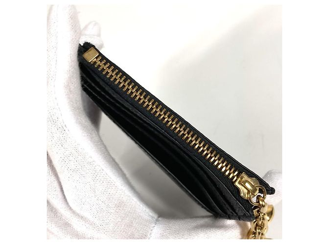 Estuche para tarjetas Monogram Empreinte Louis Vuitton Negro - vista 7