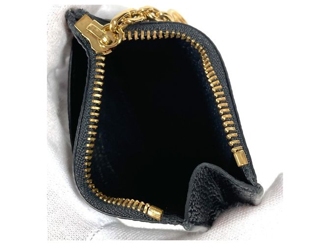 Estuche para tarjetas Monogram Empreinte Louis Vuitton Negro - vista 8