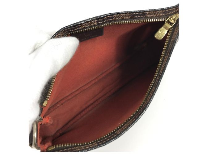 Borsa a Spalla Pochette Damier Navona Louis Vuitton Marrone Damier ebene - vista 12