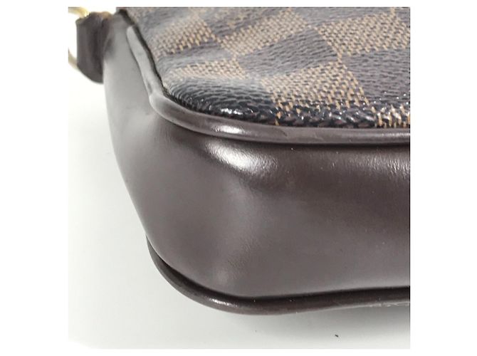 Borsa a Spalla Pochette Damier Navona Louis Vuitton Marrone Damier ebene - vista 7