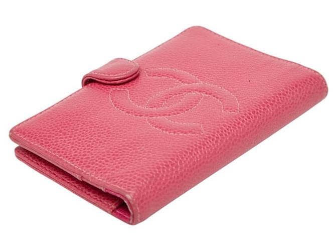 Couverture de carnet à 5 trous Chanel Coco Mark Rose - vue 4