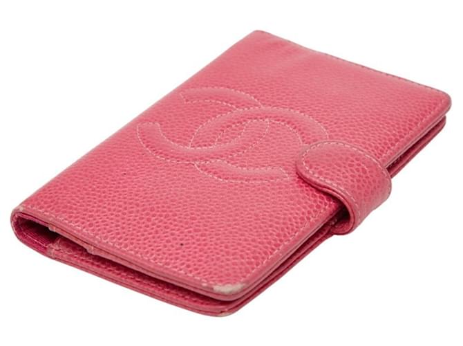 Couverture de carnet à 5 trous Chanel Coco Mark Rose - vue 5