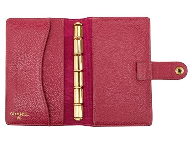 Couverture de carnet à 5 trous Chanel Coco Mark Rose - vue 6
