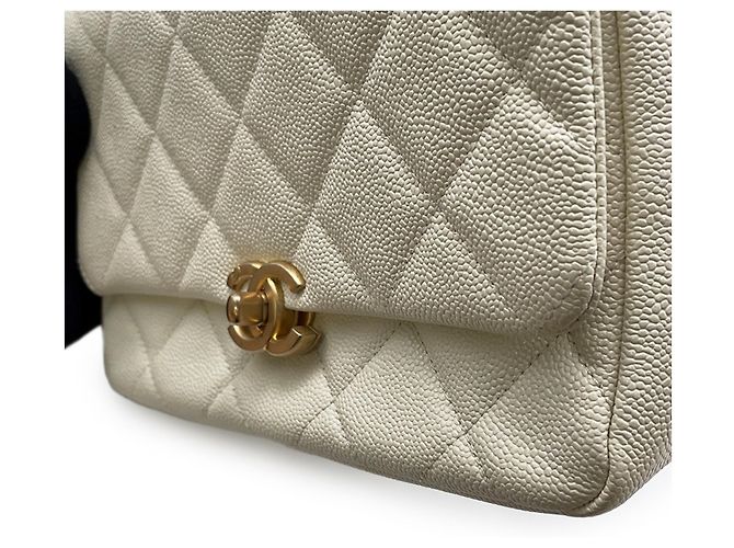 Chanel Matelasse White Shoulder Bag - view 7