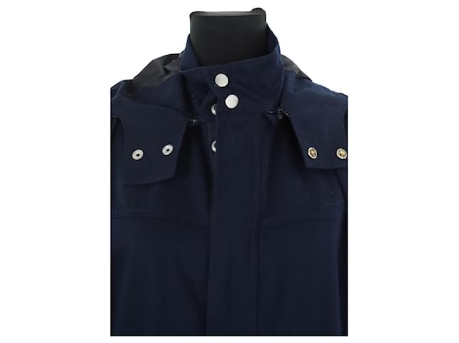 The Kooples Parka de algodón azul marino - vista 2