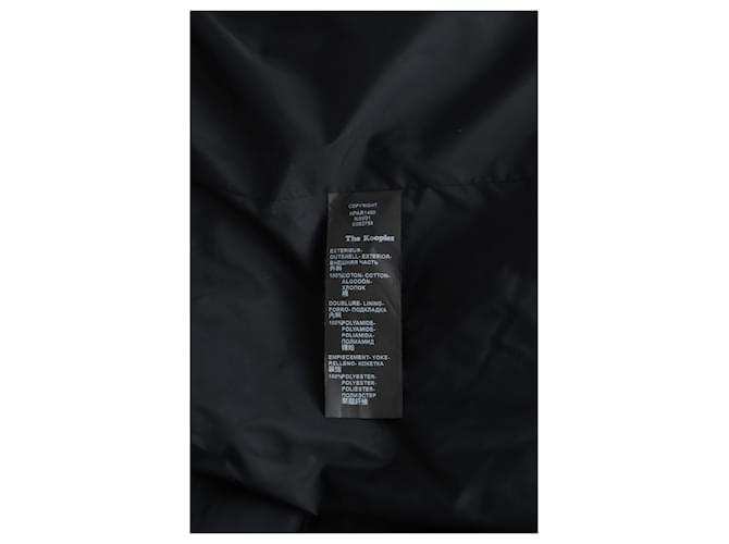 The Kooples Parka de algodón azul marino - vista 6