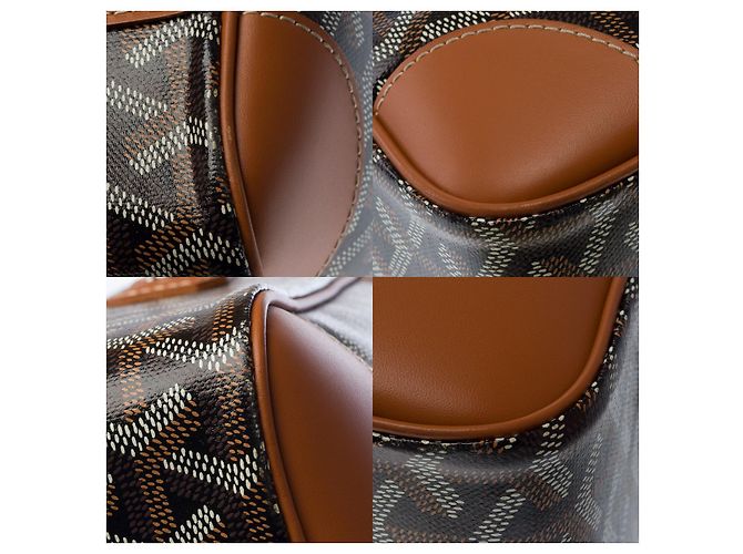 Borsa GOYARD Ambassade in Tela Marrone - 102961 - vista 11