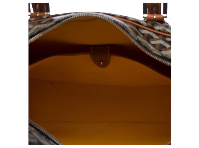 Borsa GOYARD Ambassade in Tela Marrone - 102961 - vista 8