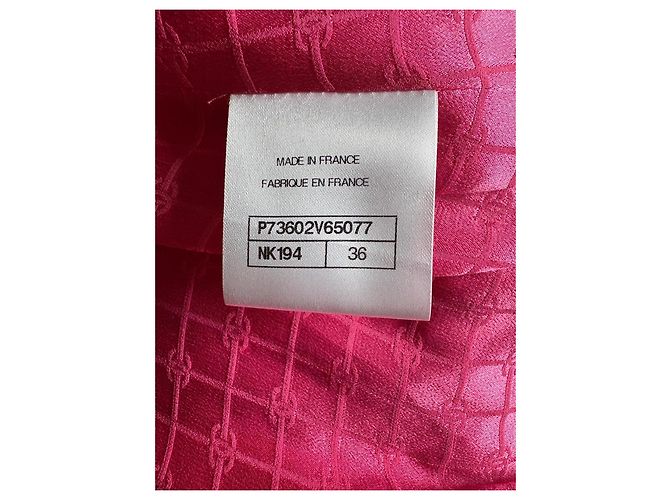 Chanel Abrigo icónico Otoño/Invierno 2022 Rosa - vista 9