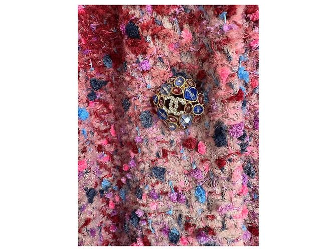 Chanel Abrigo icónico Otoño/Invierno 2022 Rosa - vista 5