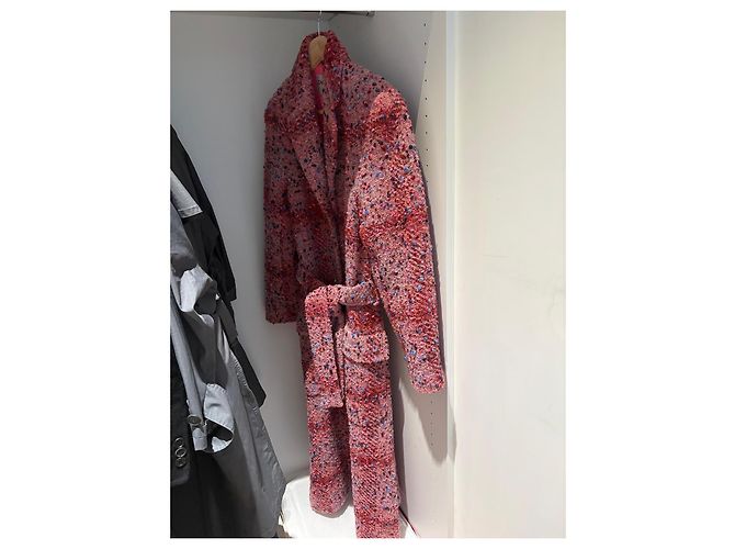 Chanel Abrigo icónico Otoño/Invierno 2022 Rosa - vista 6