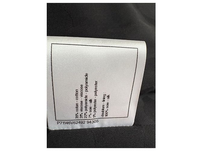 Chanel Métiers d’Art Jacke 2021 Schwarz - Ansicht 6