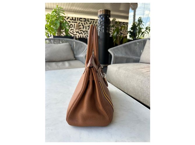 Autre Marque Hermès Birkin 30 Ufficiale Marrone scuro - vista 2