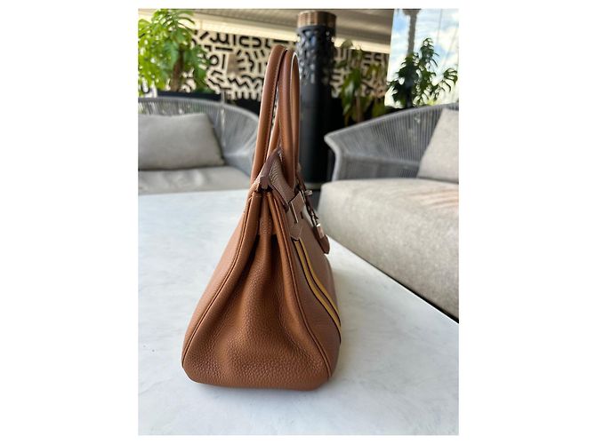 Autre Marque Hermès Birkin 30 Ufficiale Marrone scuro - vista 5