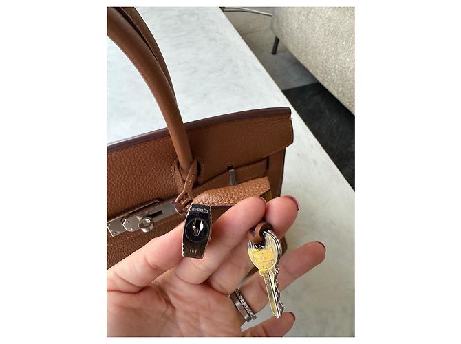 Autre Marque Hermès Birkin 30 Ufficiale Marrone scuro - vista 6