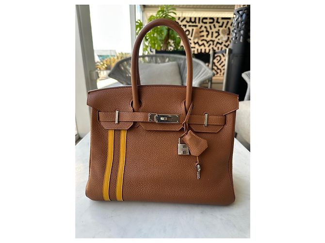 Autre Marque Hermès Birkin 30 Ufficiale Marrone scuro - vista 8