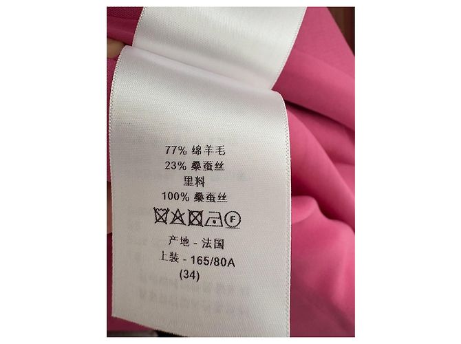 Christian Dior Jacke Bar 30 Montaigne Pink - Ansicht 5
