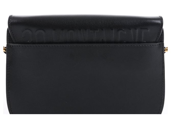 Dior Bobby Small Umhängetasche aus schwarzem Kalbsleder - view 13
