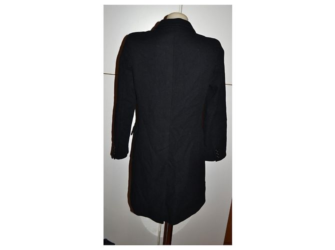Abrigo de lana Weekend Max Mara negro - vista 3