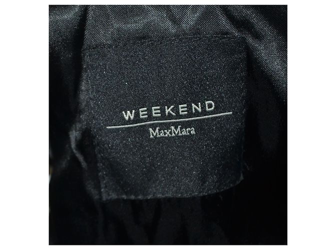 Abrigo de lana Weekend Max Mara negro - vista 5
