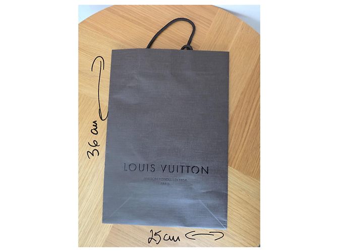 Boîtes de rangement Louis Vuitton marron - vue 20