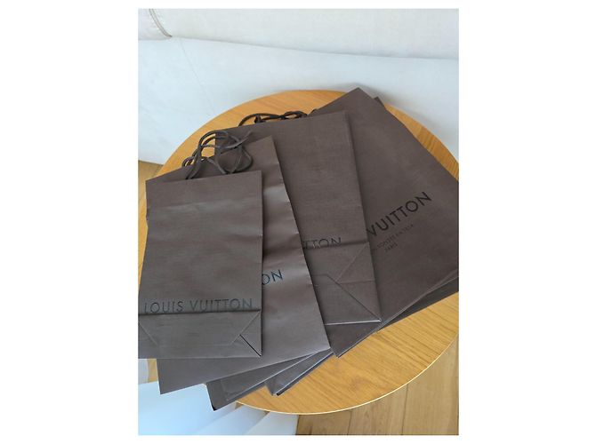 Boîtes de rangement Louis Vuitton marron - vue 3