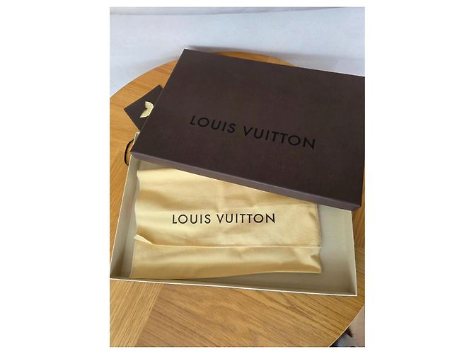 Boîtes de rangement Louis Vuitton marron - vue 5