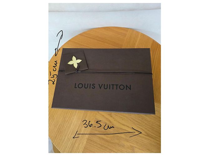 Boîtes de rangement Louis Vuitton marron - vue 7