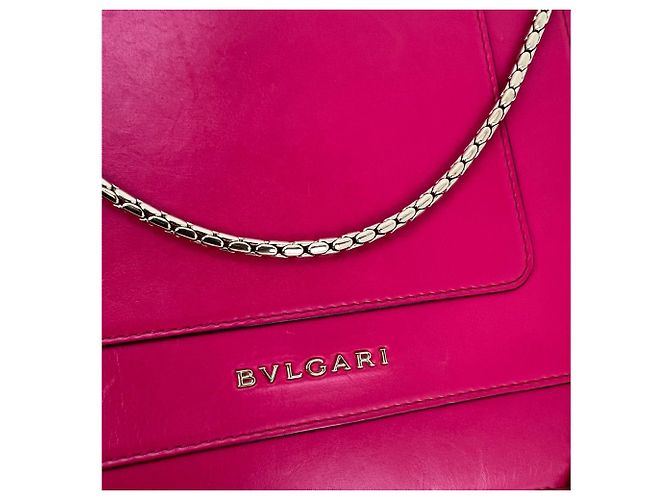 Bulgari Borsa a Spalla Bvlgari Serpenti Forever Rosa Scuro - vista 10