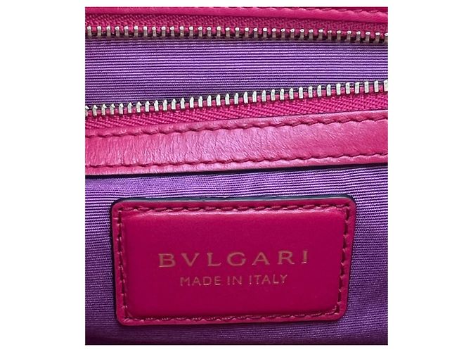 Bulgari Borsa a Spalla Bvlgari Serpenti Forever Rosa Scuro - vista 4