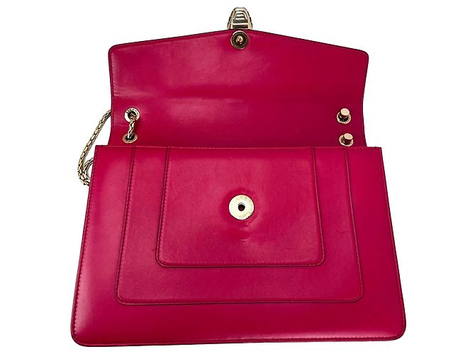 Bulgari Borsa a Spalla Bvlgari Serpenti Forever Rosa Scuro - vista 5