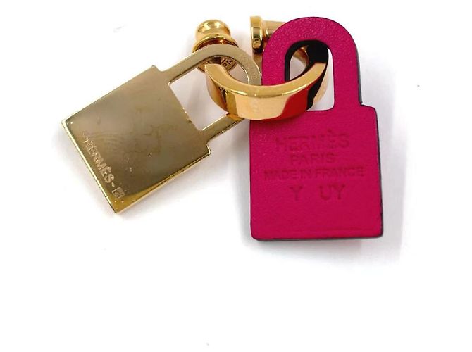 Orecchini O Kelly PM Hermès Oro Rosa D'oro Metallico - vista 3