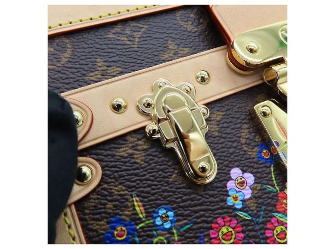 Borsa a Spalla Petite Malle Monogram Louis Vuitton Edizione Limitata Marrone - vista 10