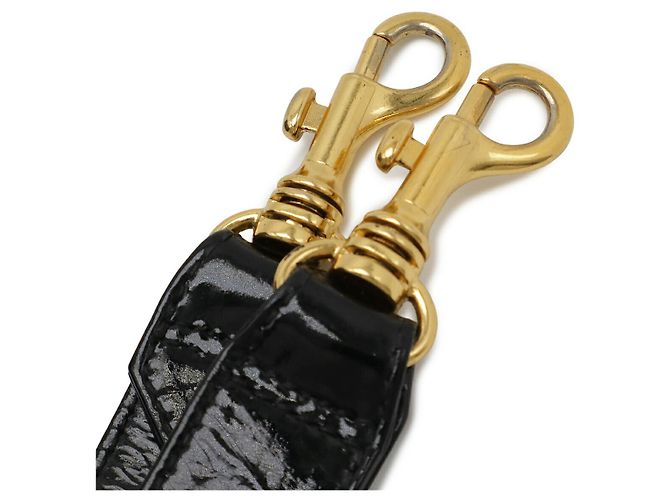 Borsa Vanity in Pelle Verniciata Nera Chanel Nero - vista 6