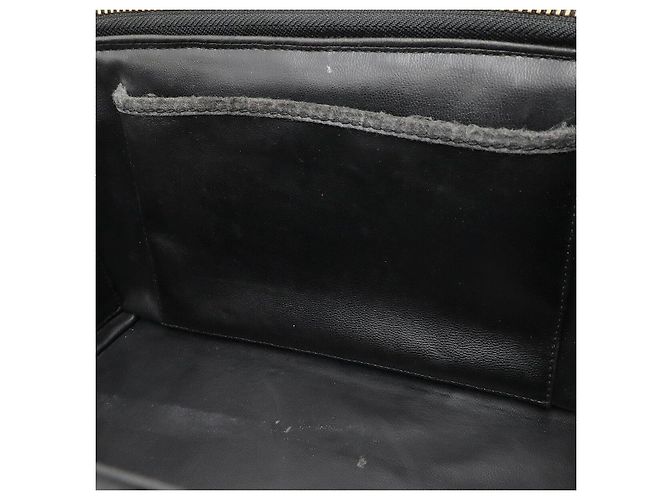 Borsa Vanity in Pelle Verniciata Nera Chanel Nero - vista 8