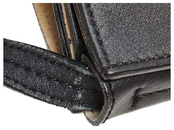 Chloé Borsa a spalla in pelle scamosciata Chloe Faye Nero - vista 10