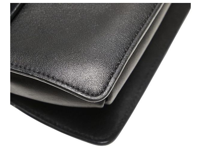 Chloé Borsa a spalla in pelle scamosciata Chloe Faye Nero - vista 4