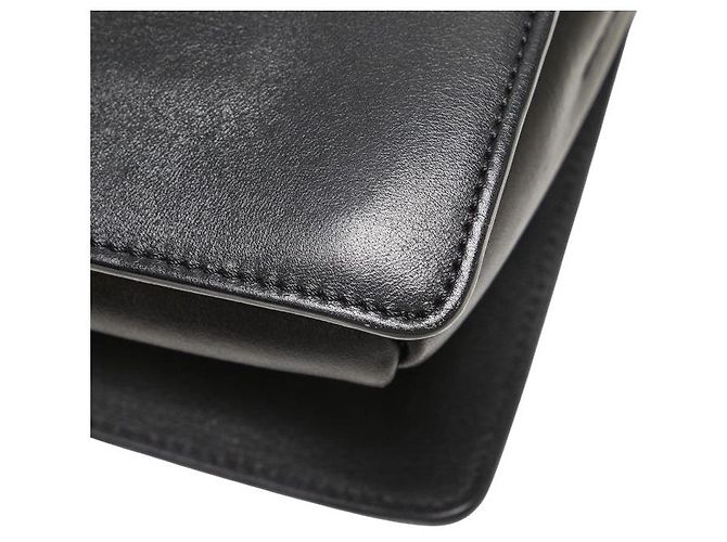 Chloé Borsa a spalla in pelle scamosciata Chloe Faye Nero - vista 6
