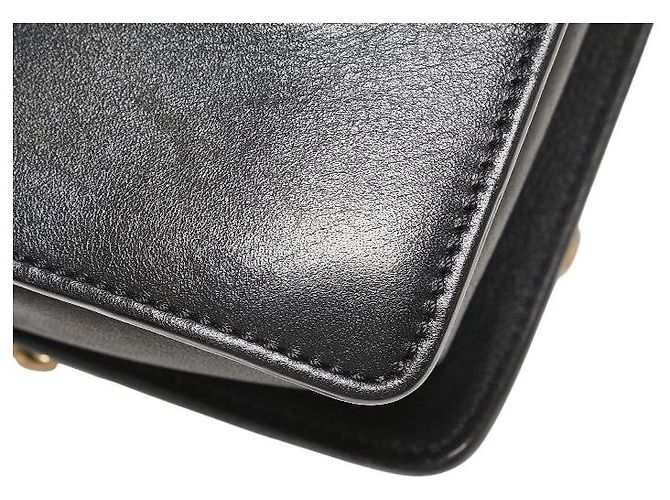 Chloé Borsa a spalla in pelle scamosciata Chloe Faye Nero - vista 7