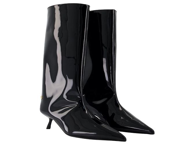 Hilda Stiefel - ANINE BING - Leder - Schwarz - Ansicht 2