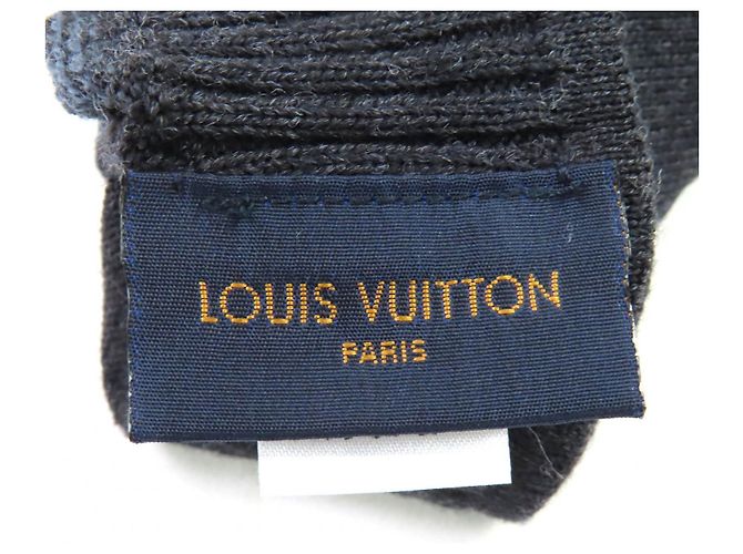 Strickhandschuhe Damier Gon Petite Graphite von Louis Vuitton Grau - Ansicht 7