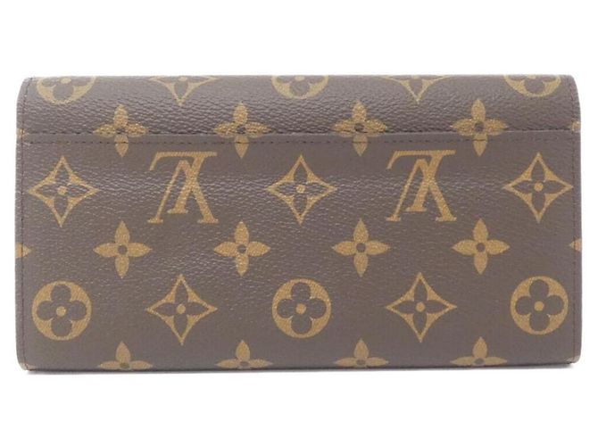 Carteira Longa Monograma Sarah da Louis Vuitton Marrom - vista 2