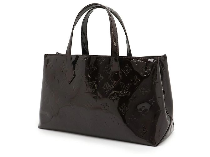 Borsa Tote Vernis Wilshire PM di Louis Vuitton Porpora - vista 2