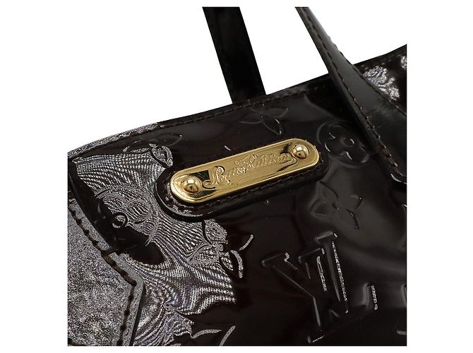 Borsa Tote Vernis Wilshire PM di Louis Vuitton Porpora - vista 5